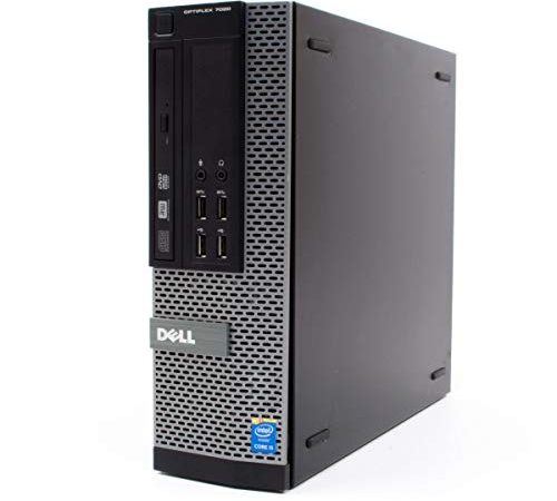 DELL Optiplex 7020 SFF Ordinateur de bureau, ultra rapide, avec processeur Intel i7-4770K, 16 Go de RAM DDR3, 480 Go de disque SSD (Reconditionné)