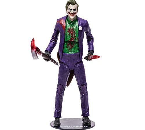 Mortal Kombat - Figurine Joker McFarlane 17cm - Joker (Bloody) - TM11058