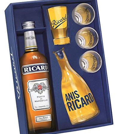 RICARD Provence Pastis de Marseille Coffret Année 50 70 cl