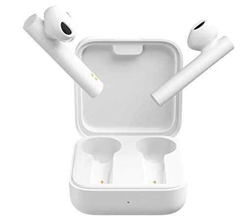 Xiaomi Mi True Wireless Earphones 2 Basic Les Nouveaux écouteurs Ont Une autonomie de Batterie Plus Longue. avec Une Excellente qualité sonore, Facile à Assortir. Blanc (Version Globale)