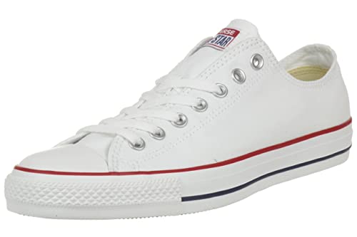 Converse All Star Ox Canvas Baskets Blanches-UK 7