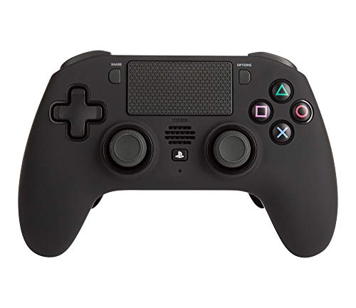 Manette sans fil FUSION Pro pour PlayStation 4 - Manette de jeu PS4, manette Bluetooth PS4, moteurs à double vibration, écran tactile, sous licence officielle de Sony Europe pour PlayStation 4