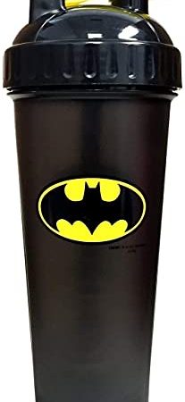 Performa Hero Series DC Shakers Shaker Protein Shaker Fitness 800ml Capacity (Batman)