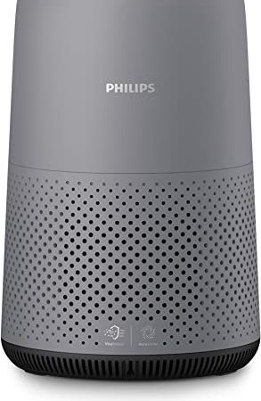 Philips Domestic Appliances AC0830/10 Purificateur d'air Série 800 avec filtre à charbon actif, élimine 99,97% des allergènes aériens