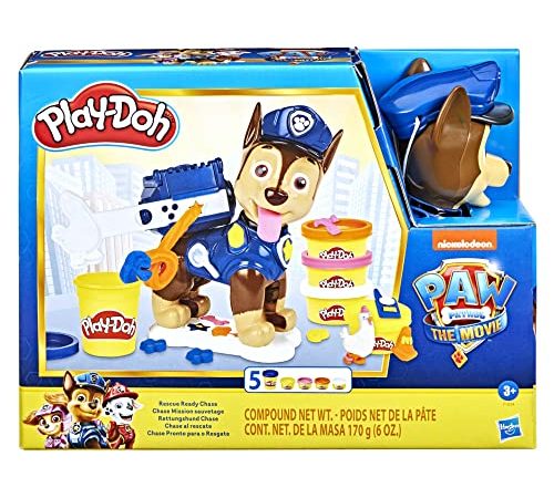 Play-Doh Pat' Patrouille Chase Mission Sauvetage avec 5 Couleurs, dès 3 Ans