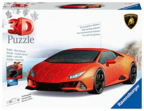 Ravensburger - Puzzle 3D - Véhicule - Lamborghini Huracan Evo - 11238