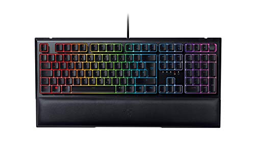 Razer Ornata V2 Clavier Mécanique de Gaming (Molette et Touches Multimédia, Razer Chroma RGB, Clavier Razer Mecha-Membrane et Touches programmables)- QWERTZ Allemand