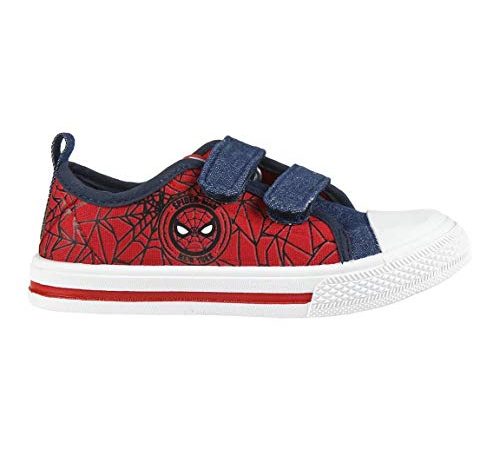 CERDÁ LIFE'S LITTLE MOMENTS 2300003634_T023, Basket Spiderman Chaussure Ete Garcon-Licence Officielle Marvel Studios Fille, Rouge Rouge C06, 23 EU