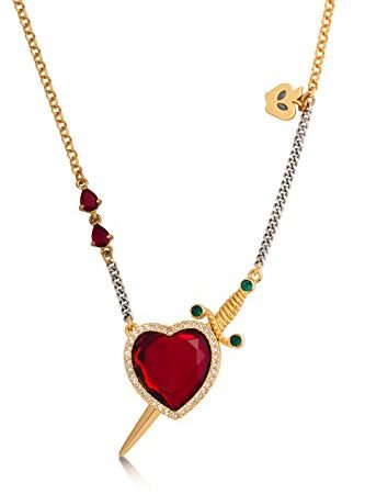 Couture Kingdom Disney Princesse Blanche Neige Snow White Heart & Dagger Cœur Necklace Collier Pendentif Chaine