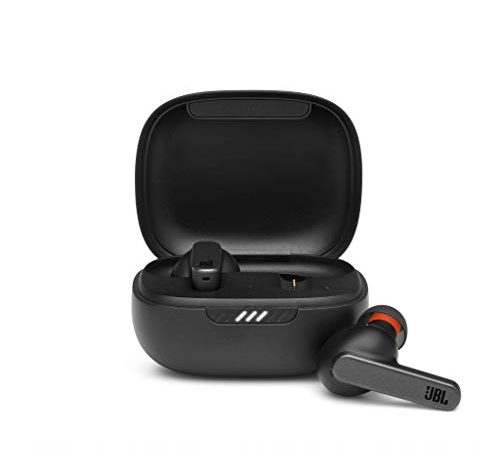 JBL LIVE PRO+ TWS – Ecouteurs bluetooth sans fil – Réduction de Bruit adaptative et technologie Smart Ambient – Etui de recharge inclus – Jusqu’à 28 hrs d’écoute combinée – Noir