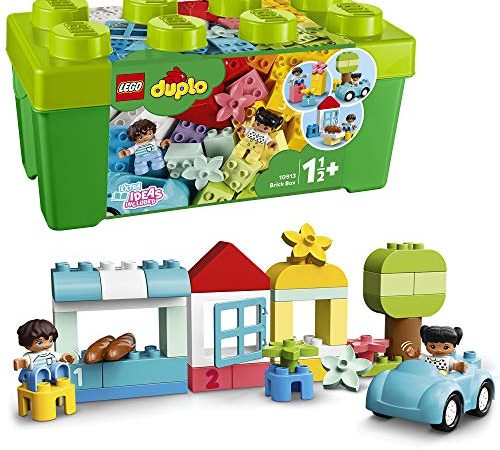 LEGO 10913 Duplo Classic La Boîte De Briques Jeu De Construction avec Rangement, Jouet éducatif pour Bébé de 1 an et Plus