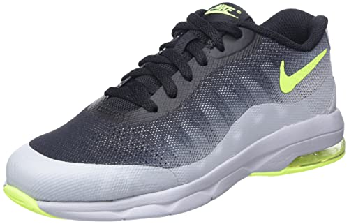 Nike Garçon Nike Air Max Invigor (Ps) fashion sneakers, Multicolore Wolf Grey Volt Black, 31 EU