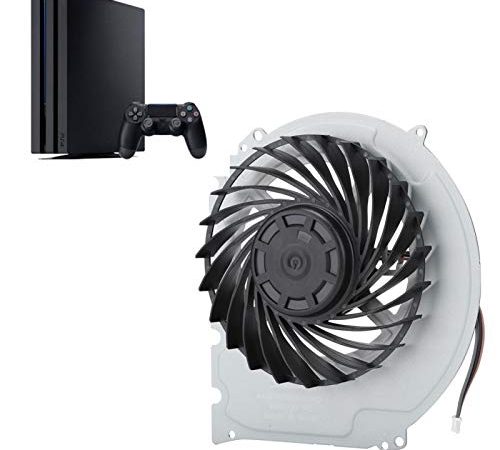 Pièce de réparation de remplacement de ventilateur de refroidissement interne en ABS durable, puce professionnelle, incision et interface précises, excellentes performances, pour Ps4 Slim 2000