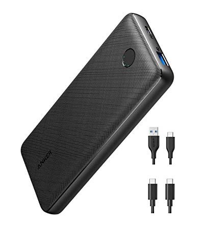 Anker Batterie Externe USB-C 525 avec 20 000 mAh 20 W Power Delivery, Compatible avec iPhone 12/12 Pro / 12 Pro Max / 8 / X/XR, Samsung Galaxy, iPad Pro 2018, et Plus Encore, A1287, Noir