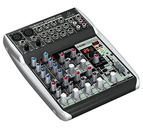 Behringer Xenyx QX1002 USB Table de mixage compacte 10 canaux