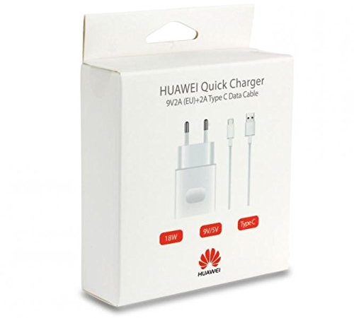 Bloc d'alimentation d'origine Huawei avec câble Type-C pour P9 P10 Plus Mate 9 10 Honor 8 G9 Fast Charger Quick Charge Charge Chargeur Rapide AP32 Blister Emballage Officiel 18 W