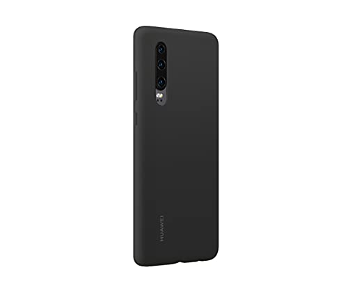 HUAWEI Coque Rigide Finition Soft Touch pour P30 Noir