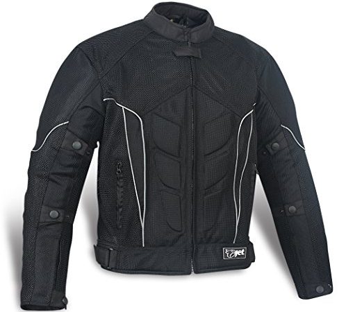 Jet Blouson Moto Veste Été Avec Armure de Mailles Air Flow