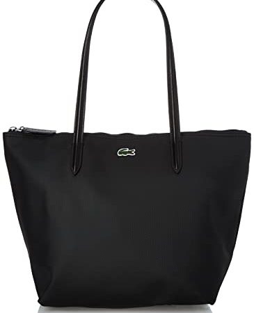 Lacoste NF2037PO, Sac bandouliere Femme, Noir, Taille Unique