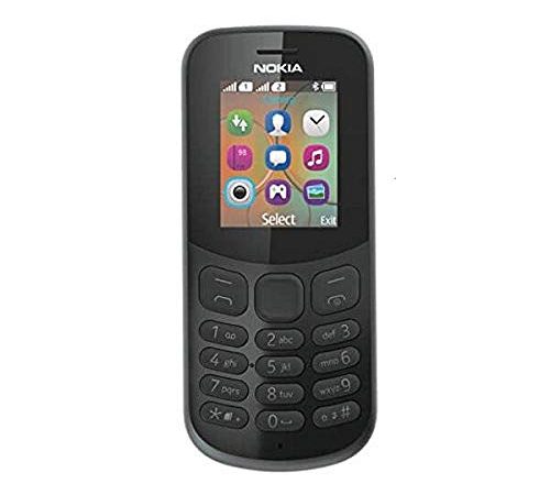 Nokia 130 - Téléphone portable débloqué GSM (Ecran 1,8 pouces, ROM 32Go, Double SIM Appareil photo 1MP) Noir