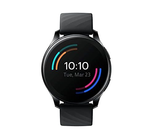 OnePlus Watch - Montre Intelligente Bluetooth 5.0 avec autonomie de 14 Jours et résistance à l'eau 5ATM + IP68 - Midnight Black