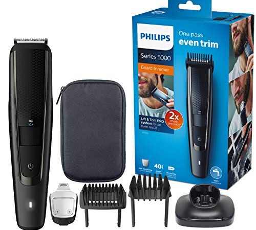 Philips BT5515/15 Tondeuse Barbe Series 5000 avec Guide de Coupe Pro Dynamique