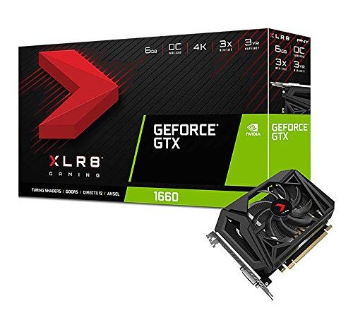 PNY GeForce GTX 1660 6GB XLR8 Gaming Overclocked Edition