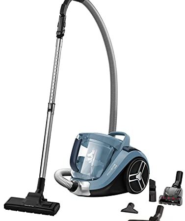 Rowenta Compact Power XXL Aspirateur Sans Sac, Capacité 2,5L, Pour la Maison, Pour la Voiture, Poils d'Animaux RO4871EA