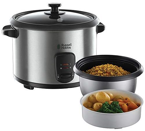 Russell Hobbs Cuiseur Riz 1,8L, Arrêt Automatique, Maintien au Chaud - 19750-56