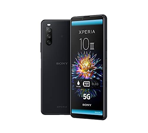 Sony Xperia 10 III 5G - Smartphone 128GB, 6GB RAM, Dual Sim, Black