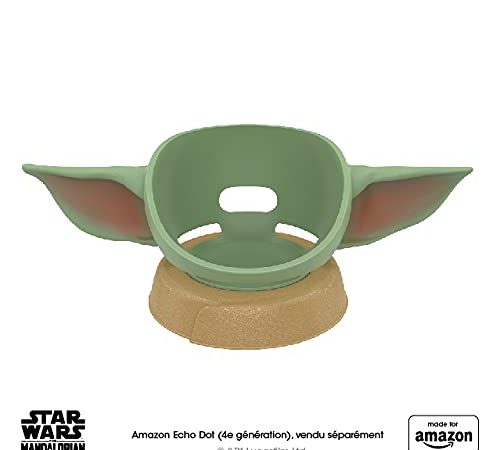 Support « Made for Amazon » Amazon Echo Dot (4e génération) | Inspiré par Star Wars The Mandalorian Baby Grogu™