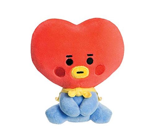 Aurora 61375 BT21 Poupée Tata Assise 12,7 cm Bleu et Rouge