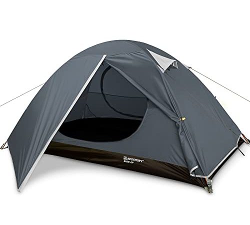 Bessport Camping Tente,2-3 Personnes Ultra Légère Tente Facile à Installer Tentes Dôme Tente 4 Saison Imperméable Ventilée pour Pique-Nique Randonnée Camping