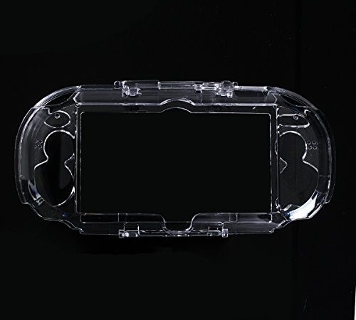 C-FUNN Transparent Cristal Peau Dure Housse De Protection Shell pour Sony PS Vita PSP PSV 1000 Console De Jeux Vidéo