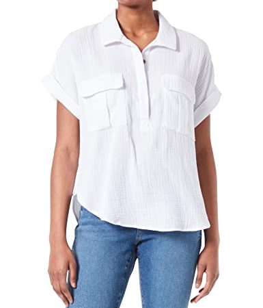 Esprit 042ee1f308 Blouse, 100/blanc, M Femme