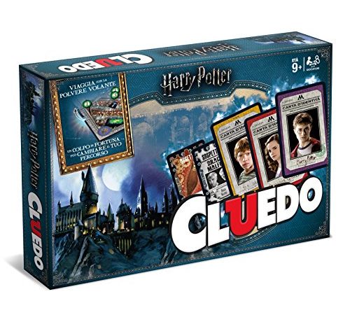 Winning Moves – 02400 - Jeu de table – Cluedo Harry Potter édition de collection,Version Italienne