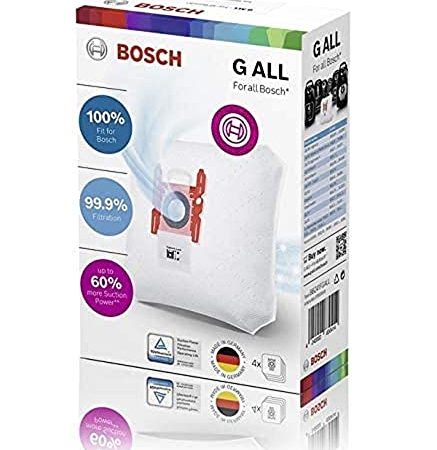 Bosch BBZ41FGALL Sacs Aspirateurs G ALL 5 L, Blanc