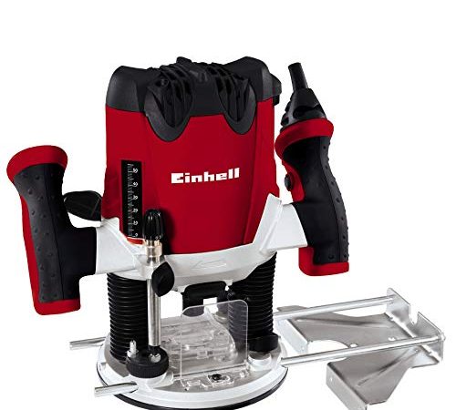 Einhell Défonceuse électrique TE-RO 1255 (1200 W, Longueur du câble d'alimentation : 3 m, Revêtement SoftGrip, Livré avec accessoires)