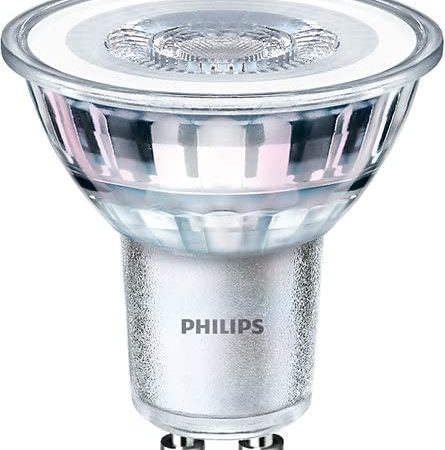 Philips ampoule LED Spot GU10 35W Blanc Neutre, Verre, Lot de 2