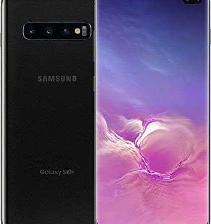 Samsung S10 Plus Galaxy Smartphone 512 Go noir - Original d'usine (Corea du Sud) en exclusivité pour le marché italien (version internationale) - (reconditionné)