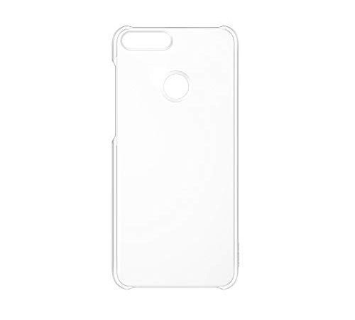 Huawei P Smart Coque en polycarbonate transparent/blanc