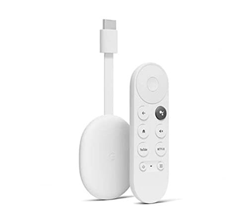 Chromecast avec Google TV (HD) - Lisez du Contenu en Streaming sur Votre téléviseur à l'aide de la Commande vocale - Films, séries HD