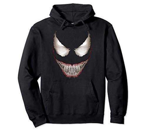 Marvel Venom Big Face Grin Halloween Costume Sweat à Capuche
