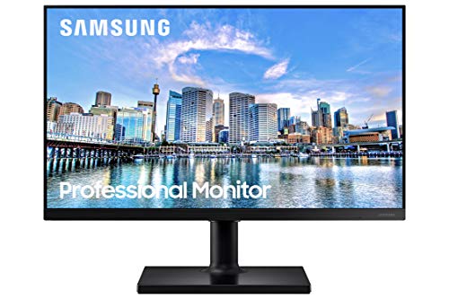 Samsung Ecran PC Professionnel 24'' Série T45F Noir, Dalle IPS, Full HD (1920x1080), HDMI, Display Port, USB, Pied HAS et Fonction Pivot