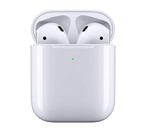 Apple AirPods (2ème génération) avec boîtier de charge sans fil (Reconditionné)