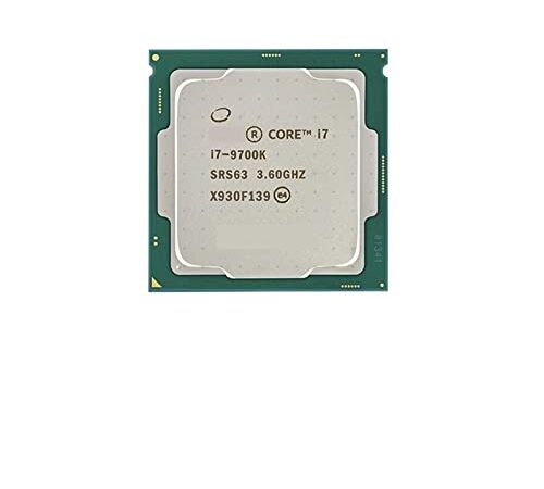 CPU Core I7-9700K I7 9700K 3,6 GHz processeur d'unité Centrale à Huit cœurs à Huit Fils 12M 95W PC de Bureau LGA 1151 Réactif et Puissant