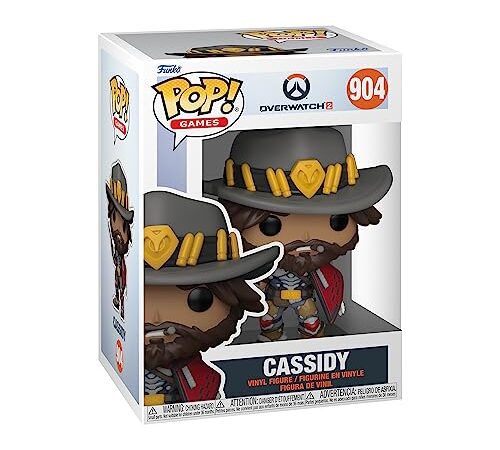 Funko Pop! Games: Overwatch 2- Cassidy - McCree - Figurine en Vinyle à Collectionner - Idée de Cadeau - Produits Officiels - Jouets pour Les Enfants et Adultes - Video Games Fans