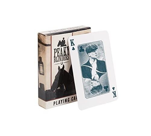 Grupo Erik - Jeu de Cartes 54 Peaky Blinders, 52 Cartes + 2 Jokers | Cartes à Jouer Originales, sous Licence Officielle, BAC001