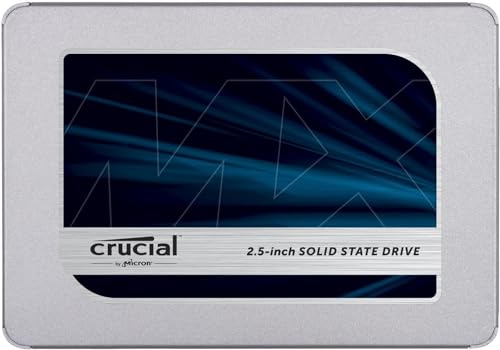 Crucial MX500 1To 3D NAND SATA 2,5 pouces SSD interne - Jusqu’à 560 Mo/s - CT1000MX500SSD1