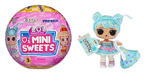 LOL Surprise Loves Mini Sweets Series 2 - ASSORTIMENT ALÉATOIRE - Poupée de collection en édition limitée sur le thème des bonbons avec 7 surprises et des accessoires amusants - À partir de 4 ans et +